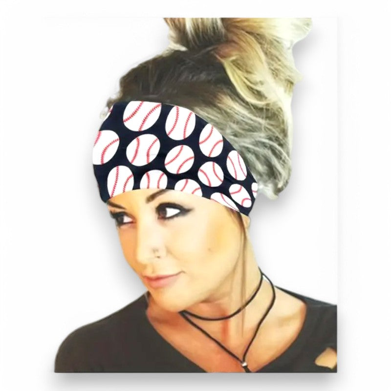 Stretchy Baseball Headband image 5