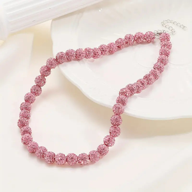 Blingy Rhinestone Necklace image 1