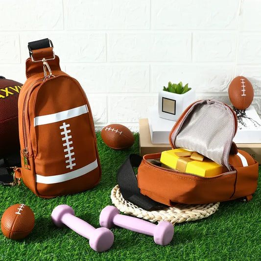 Football Sling Mom Bag image 1