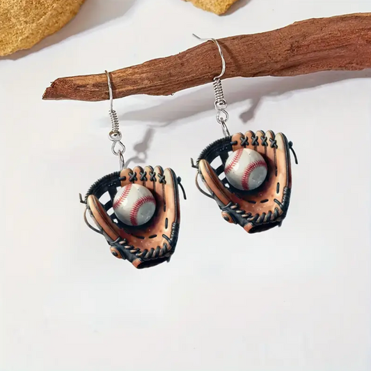 Glove & Ball Earrings image 0