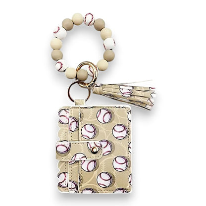 Baseball Wallet Keychain image 3