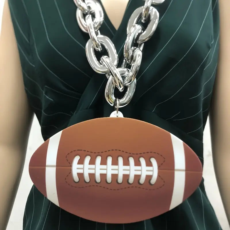 Giant Football Gameday Necklace image 0